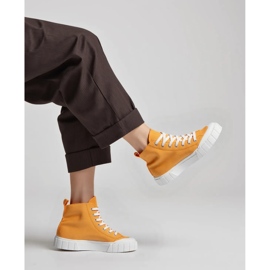 Baskets orange arvel pour femmes Baskets orange arvel pour femmes