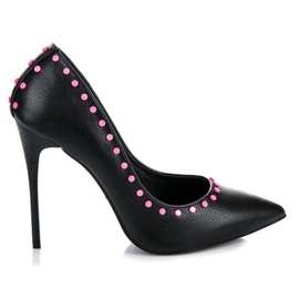 Vices New Collection Talons hauts noirs le noir