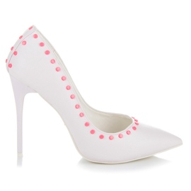 Vices New Collection Escarpins blancs