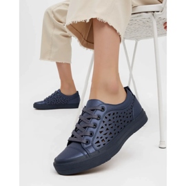 Baskets bleues Belvio pour femmes