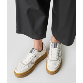 Baskets en argent Revilo pour femmes le noir
