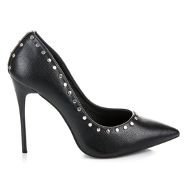 Vices New Collection Épingles Avec Strass le noir
