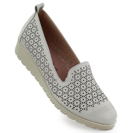 M.Daszyński Chaussures à M. Daszyński MR1628-20 dans Flowers gris