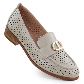 Chaussures pour femmes Openwork Golden Mandis Vinceza 58516 d'or Chaussures pour femmes Openwork Golden Mandis Vinceza 58516 d'or