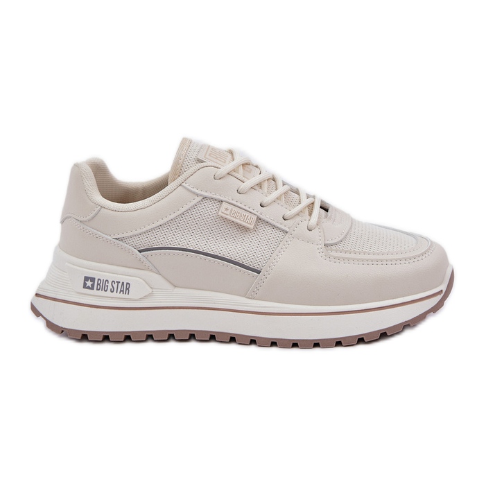 Sneakers féminins Big Star NN274A088 BEIGE LIGHT Sneakers féminins Big Star NN274A088 BEIGE LIGHT