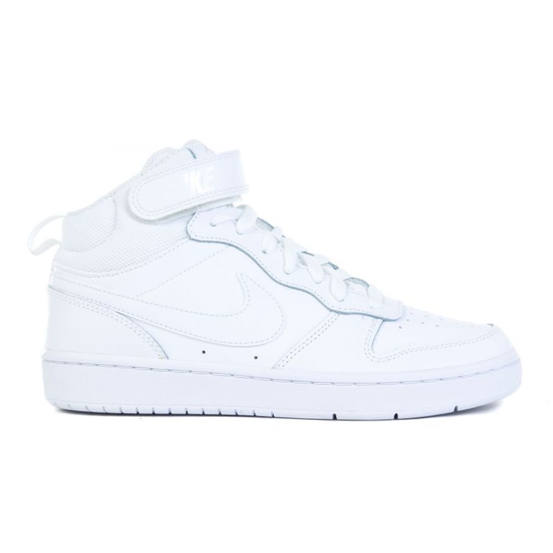 Nike Court Borough Mid 2 (GS) CD7782-100 Chaussures blanches Nike Court Borough Mid 2 (GS) CD7782-100 Chaussures blanches
