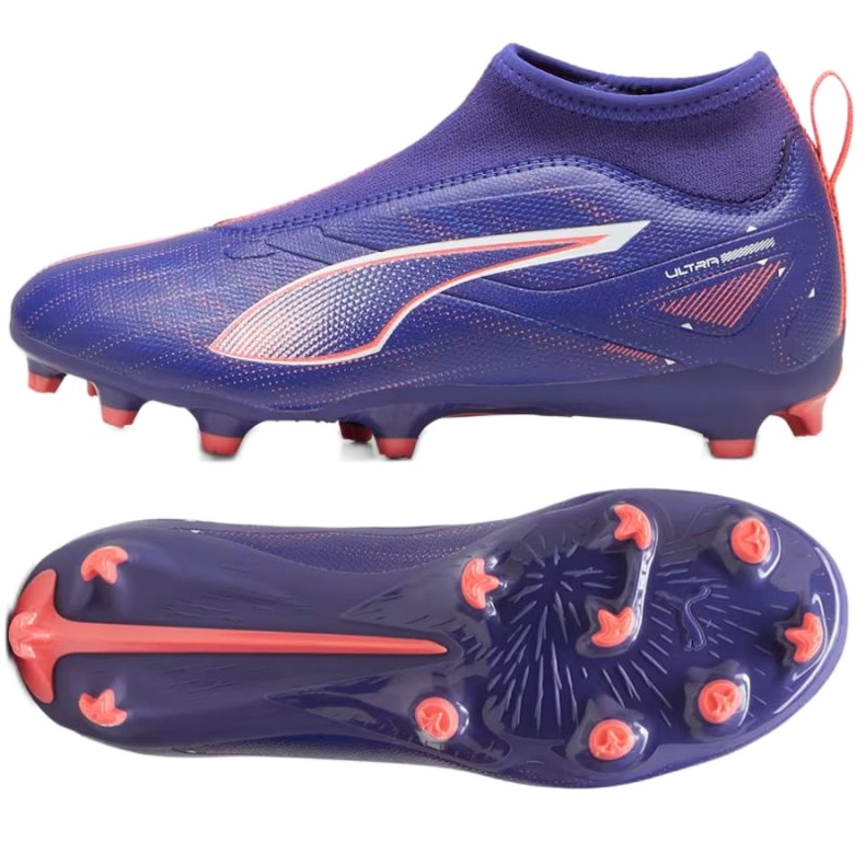 Puma Ultra 5 Match + LL FG / MG 107694-01 Chaussures violet