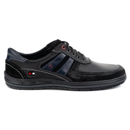KOMODO Chaussures en cuir polonais 837k noir