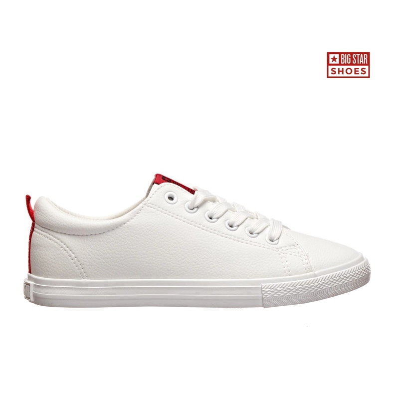 Sneakers Chaussures féminines Big Star DD274685 White blanche