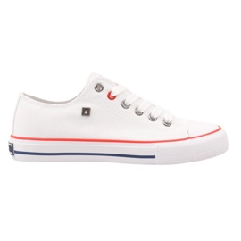 Sneakers féminins Big Star NN274656 White blanc