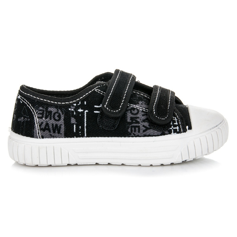 Viggami Baskets Velcro le noir