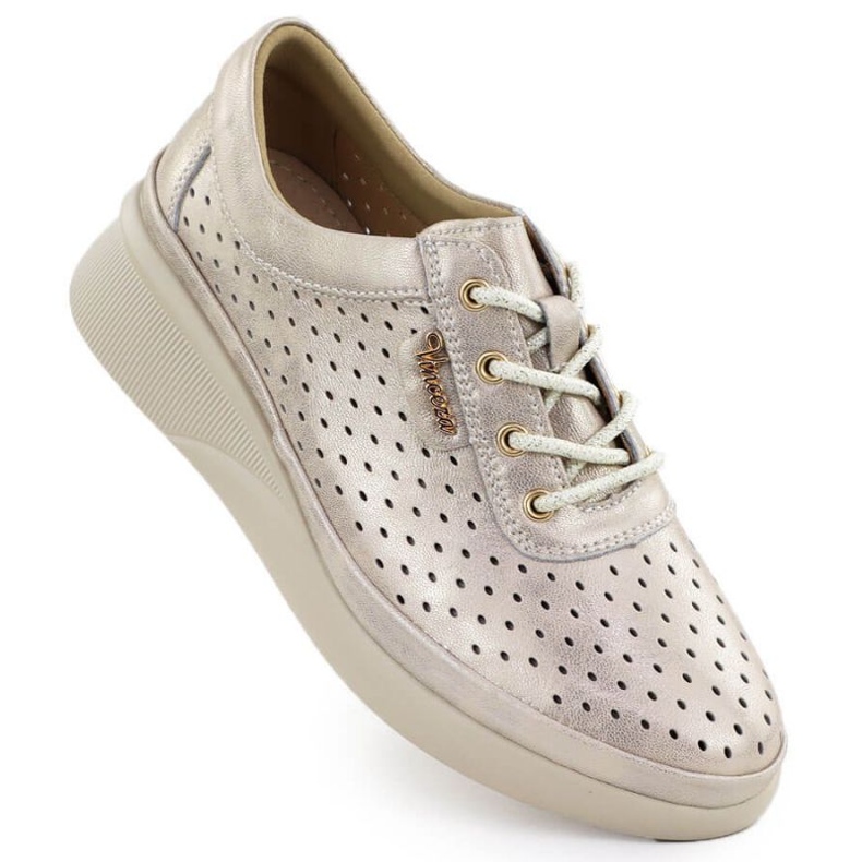 Vinceza OpenWork Sports Shoes 7890 Zlotys d'or
