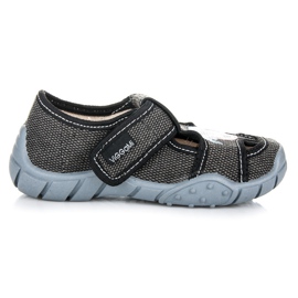 Viggami Chaussures de ménage avec velcro gris Viggami Chaussures de ménage avec velcro gris