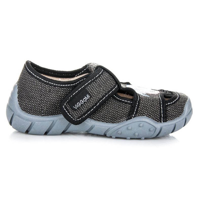 Viggami Chaussures de ménage avec velcro gris Viggami Chaussures de ménage avec velcro gris