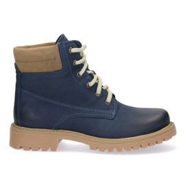 Polbut Chaussures en cuir féminine de la marine bleu marine 5-0739-028 Polbut Chaussures en cuir féminine de la marine bleu marine 5-0739-028