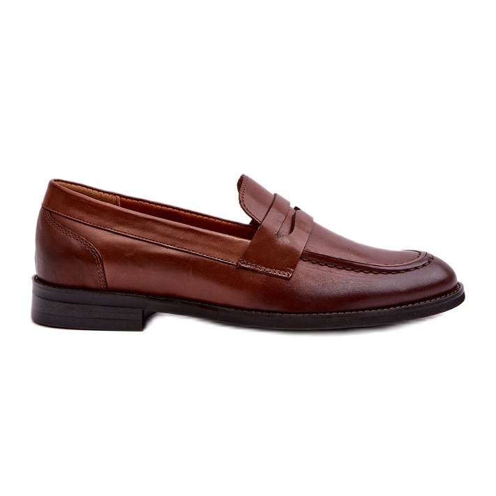 Mocassins En Cuir Homme Zazoo 1570/1 Marron brun Mocassins En Cuir Homme Zazoo 1570/1 Marron brun