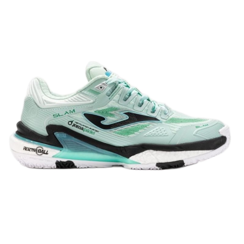 Chaussures de tennis Joma Slam Lady 2527 TSLALS2527OM vert