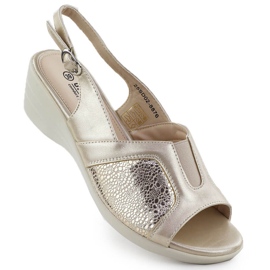 Sandales féminines pour confortable unisoft 8876 beige confortable Sandales féminines pour confortable unisoft 8876 beige confortable