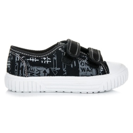 Viggami Baskets Velcro le noir