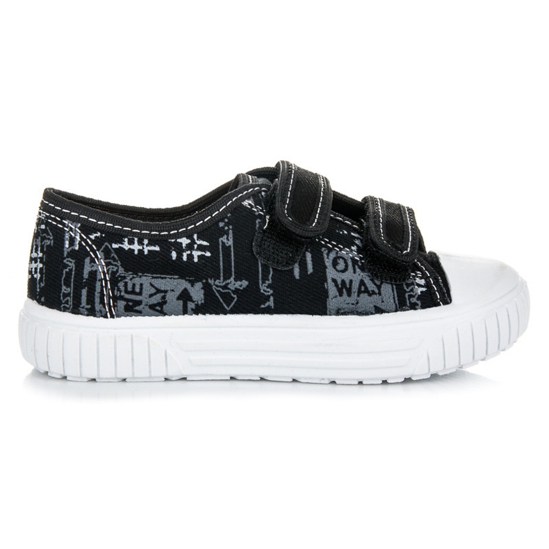 Viggami Baskets Velcro le noir