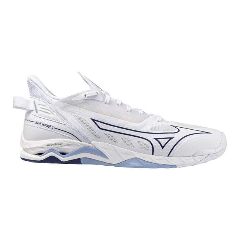 MIZUNO WAVE MIRAGE 5 X1GA235097 Volleyball Chaussures blanche