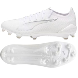 Puma Ultra 5 Ultimate FG 107683-04 Chaussures de football blanc
