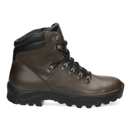 Bottes de randonnée en cuir tactique-Myśliwskie Knieja Pollonus Brown 6-0127-002 brun brun Bottes de randonnée en cuir tactique-Myśliwskie Knieja Pollonus Brown 6-0127-002 brun brun
