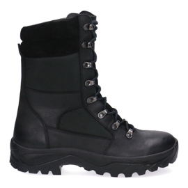 Cuir Tactical Tactical Chaussures-Myśliwskie Pollonus Black 6-0129-001 KOJOT le noir le noir