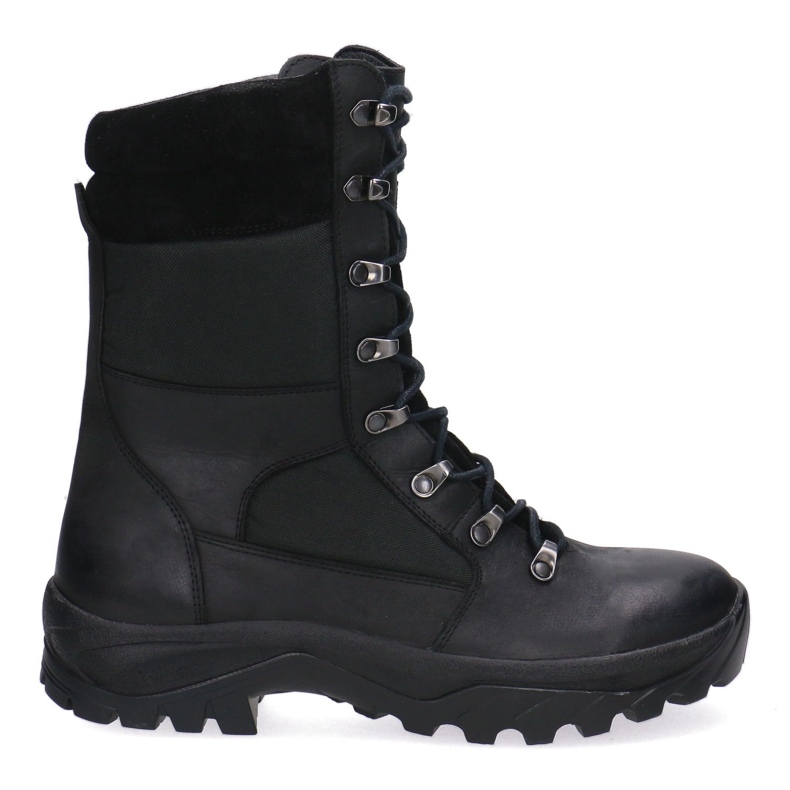 Cuir Tactical Tactical Chaussures-Myśliwskie Pollonus Black 6-0129-001 KOJOT le noir le noir