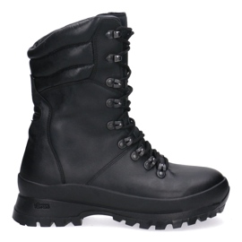 Trekking en cuir-Myśliwskie Pollonus noir 6-0124-001 Basior le noir le noir