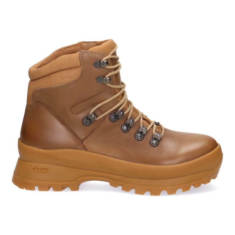 Trekking en cuir-Myśliwskie Pollonus rouge 6-0126-003 Safari rudy brun
