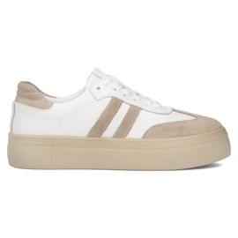 Filippo DP6841 / 24 baskets en cuir blanche