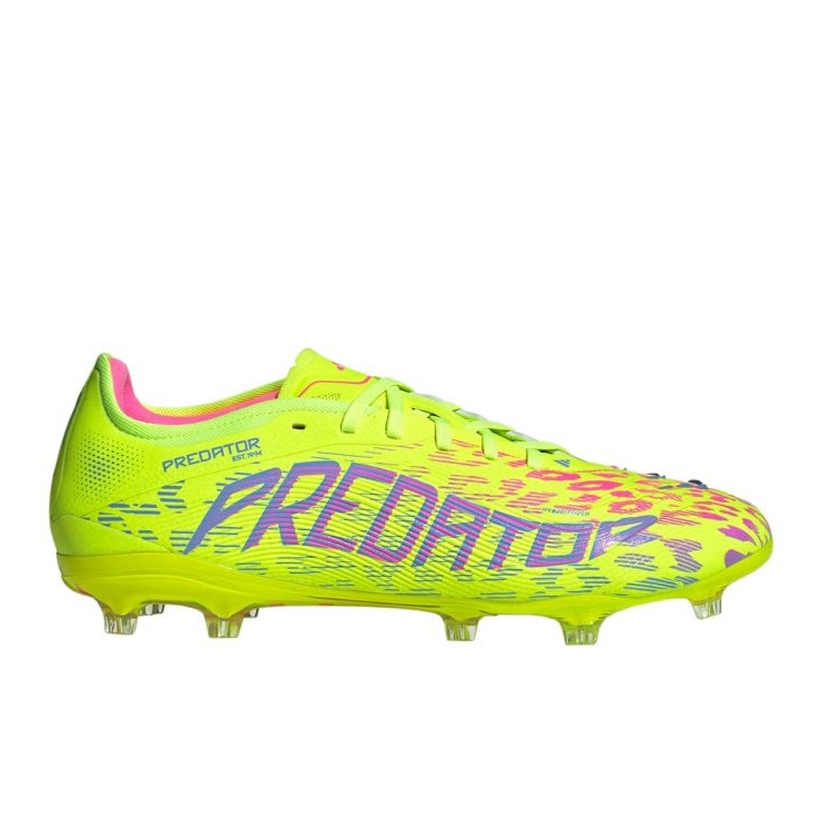 Adidas Predator Pro FG JH6467 Chaussures de football jaune