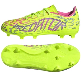 Adidas Predator League FG / MG ID3748 Chaussures de football jaune