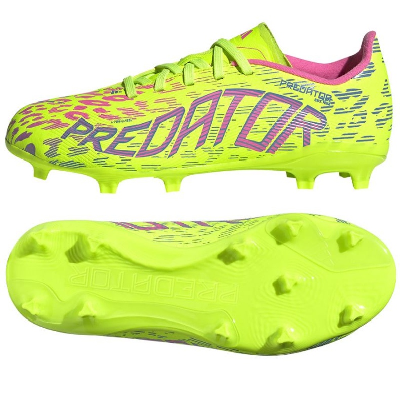 Adidas Predator League FG / MG ID3748 Chaussures de football jaune