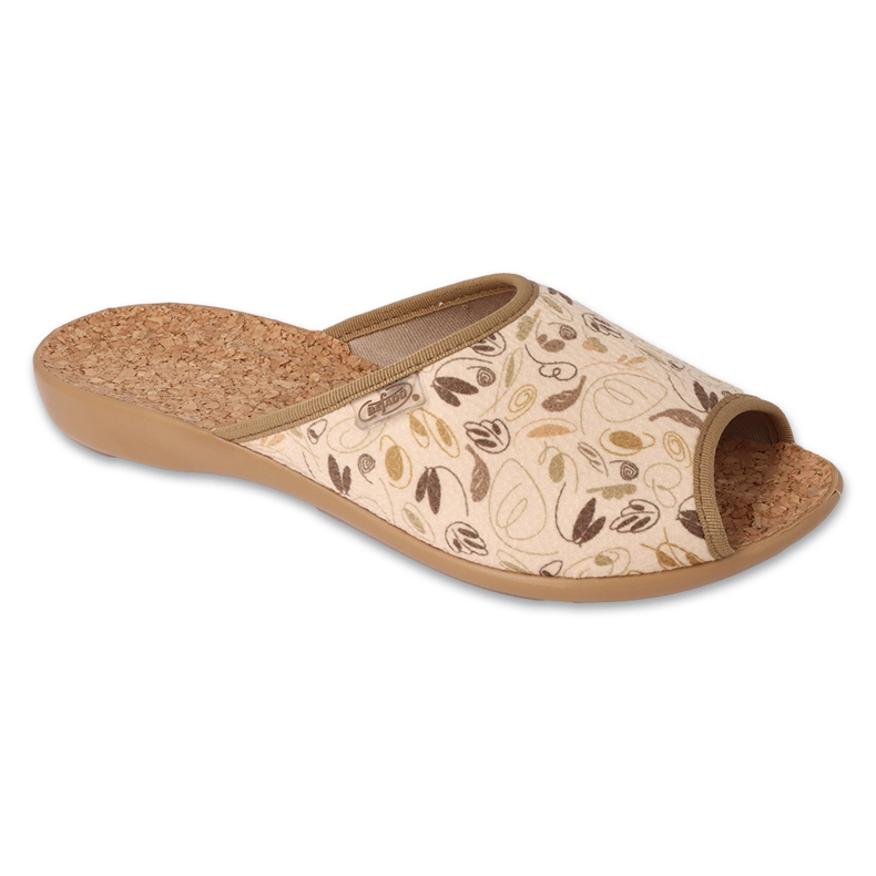 Befado Béfado Women's Slippers Pu 254d163 Cork INSERT BEIGE