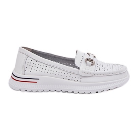 OpenWork Vinceza Natural Ballerinas 95331 White blanc