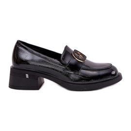 Muisseaux à thèmes en cuir peint Vinceza 18102 noir