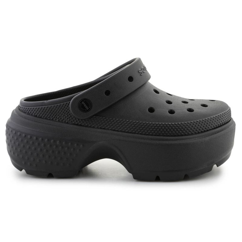 Tongs Crocs Stomp Clog 209347-001 le noir