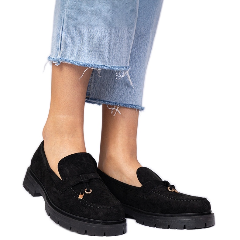 Muisseaux noirs d'Ekozamsz avec décoration le noir