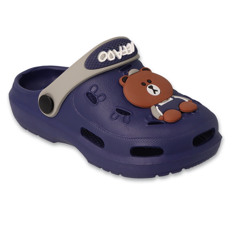 Les tongs bleu marine pour enfants Befado