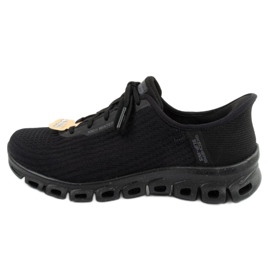 Skechers Glide Step 104571 / BBK Chaussures noires avec membrane le noir
