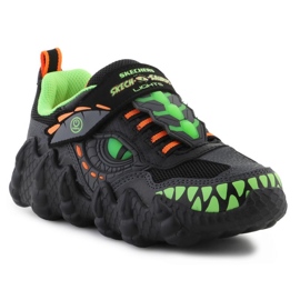 Skechers Skech-a-Saurus-Dino 400112L-Bklm Shine Shoes noir
