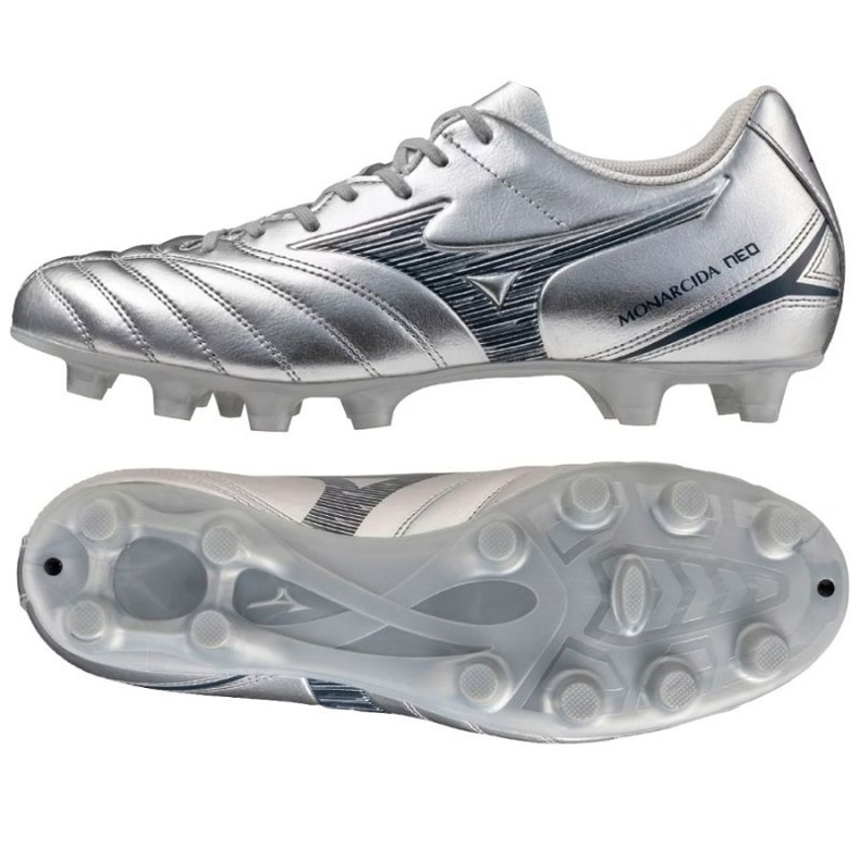 Mizuno Mizuno Neo III Select P1GA252504 Football Shoes argent