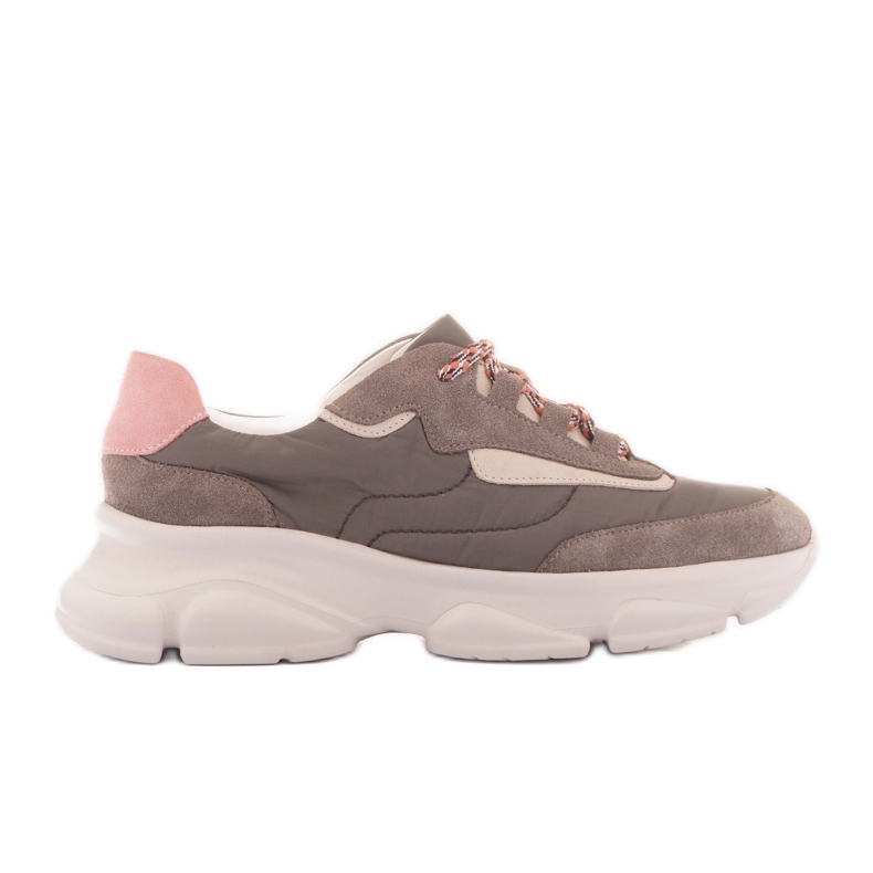 Marco Shoes Baskets sportives féminines olive gris