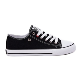 Men's Big Star NN174300 Sneakers masculins Hi-Polish System noir