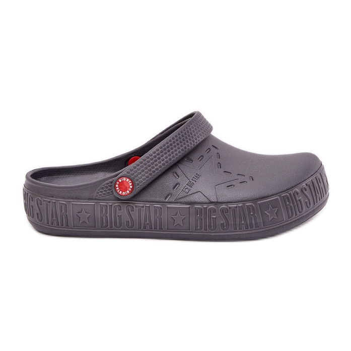Flip Light Men's Flip Clogs Big Star II175007 Gray gris