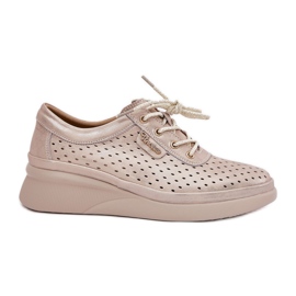 Vinceza Chaussures de sommeil de sports de sports de sports de sports pour le cuir féminin d'or