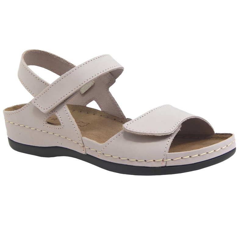 Sandales en cuir féminines Befado 158d289 beige