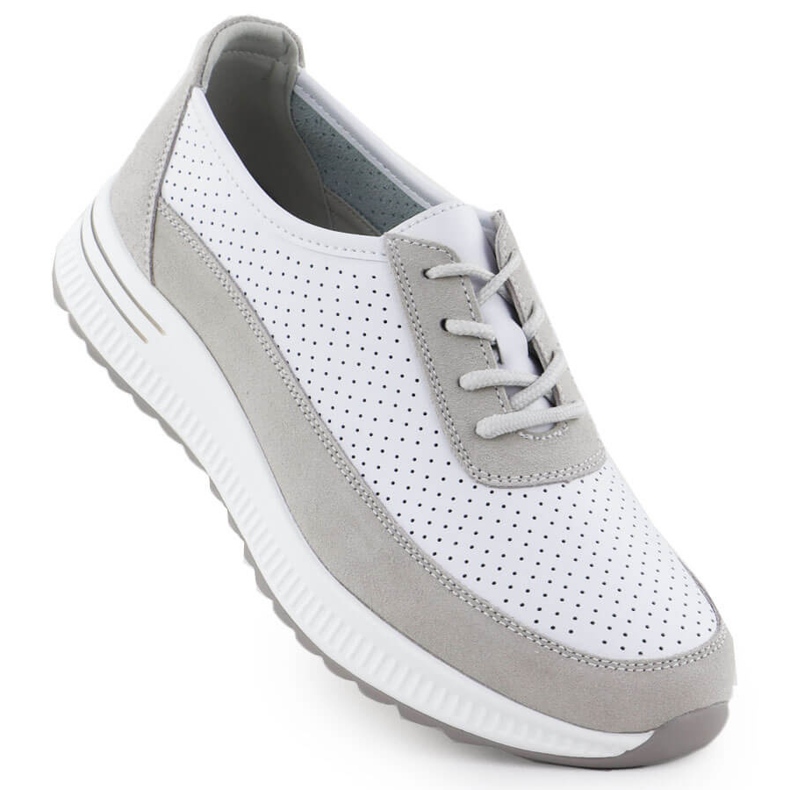 Lounds sportifs ouverts blancs Filippo DP6717 blanche